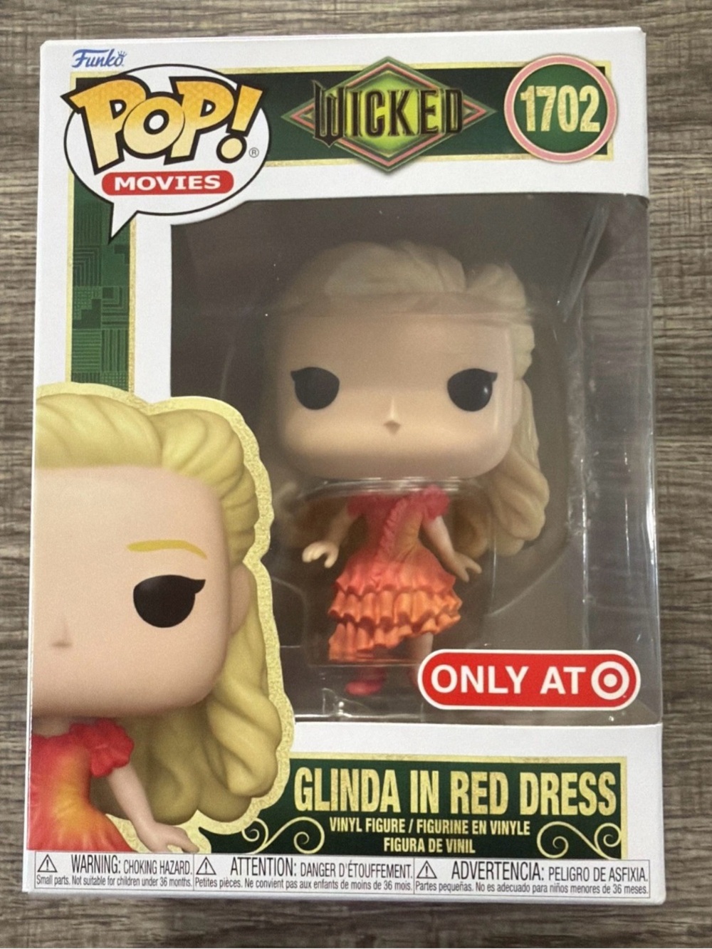 Funko Pop! Vinyl: Wicked - Glinda in Red Dress - Target (Exclusive) #1702